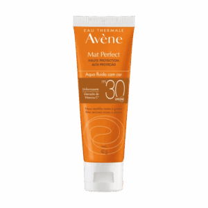 Proteção solar - Pele sensível  Mat Perfect Aqua Fluido Com Cor FPS 30