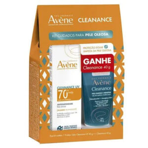 Avène Cleanance Kit - Protetor Solar + Gel de Limpeza Facial Kit